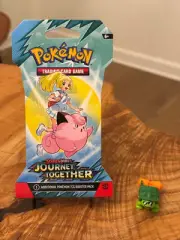 Sleeved Booster Pack - Sv09: Journey Together - Lillie and Clefairy