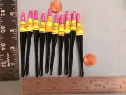 10 NEW WOOD SLIP FLOATS / BOBBERS PANFISH ICE FISHING NO FREEZE UP ON LINE B127