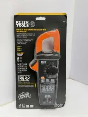 Klein Tools CL810 AC/DC Auto Ranging Digital Clamp Meter 600A with WorkLight