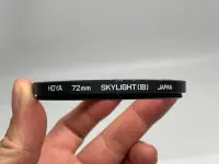 在飛比找Yahoo!奇摩拍賣優惠-豪雅HOYA 72mm SKYLIGHT (1B) 72mm