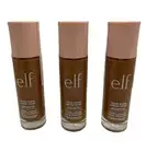 Lot of 3 E.L.F. Halo Glow Liquid Filter Glow Booster Radiant Skin SHADE 6 Tan