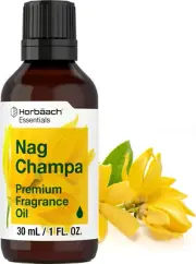 Horbaach Nag Champa Fragrance Oil, Premium, for Diffusers, Candle & Soap Making