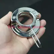 Stainless Steel Scrotal Pendant Peni Lock Testicle Balls Testicular Stretcher