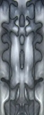 Black Pearl BTW8Mini Acrylic Mini Knife Scale 3/16" x 1" x 6"