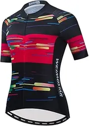 [WeimoMonkey] Cycling Jersey Women's Bike Jersey MTB Bicycle Shirt Team Racing Tops