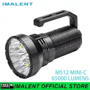 IMALENT MS12 MINI-C Flashlight 65,000lumen Super Bright Searching Torch CREE LED