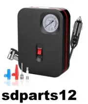 Mini Air Compressor 12V Portable Cigarette Lighter Car Motorcycle 10Bar