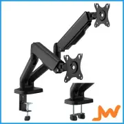 Brateck Cost Effective Spring Assisted Dual Monitor Arm