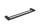 BIANCA DOUBLE TOWEL RAIL 600MM Matte Black