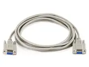 Monoprice 100478 10-Feet Null Modem DB9 F/F Molded Cable (100478)