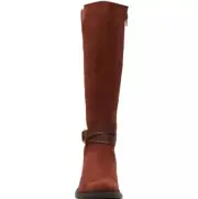 Clarks Womens Maye Shine Faux Suede Tall Warm Mid-Calf Boots 6.5M