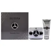 Mercedes-Benz Mercedes-Benz Sign Your Attitude 2023 For Men 2 Pc Gift Set 3.4oz EDT Spray, 3.3oz Shower Gel