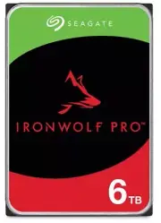 Seagate ST6000NT001 6TB IronWolf Pro 3.5' SATA 6Gb/s NAS Hard Drive - 256MB -5 y