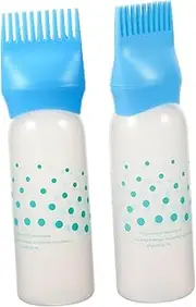 VALICLUD Root Bottle Applicator for Hair Dyeing Plastic Graduated Hair Applicator Bottles for Scalp Oil