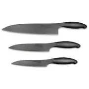 Samura ARTEFACT Kitchen Set of 3 Knives (Paring Knife Utility Knife and Chefs Knife)