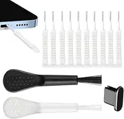 13pieces Phone Speaker Cleaning Kit, Phone Port Cleaning Kit, Laptop Cleaning Kit, Reusable Cleaning Brush With Soft Bristles, Anti-Slip Charging Port Cleaning Kit, For Phone Speaker, Headphone