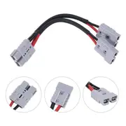6mm Automotive Cable Genuine Anderson Plug Connector Double Y Adaptor 50 Amp