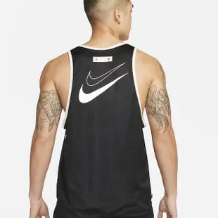 【NIKE 耐吉】Dri-FIT 速乾 網眼布 籃球背心 籃球 AS KD M NK DF MESH JERSEY 男款 黑(DX0334010)