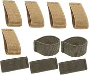 DECOMELODY 10 Pcs Replacement Loop Holders for Belt Backpack Belt Fixing Loop Universal Fit for Men's Sturdy Canvas Material