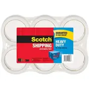 Scotch Heavy Duty Packaging Tape, 1.88" x 54.6 yd, Designed for Packing,