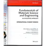 佰俐O《FUNDAMENTALS OF MATERIALS SCIENCE AND~ 5E》(書分割成2本)