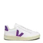 Veja V-12 Leather Trainer White Cosmos