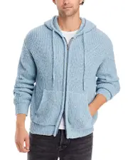 Atm Anthony Thomas Melillo Merino Wool Blend Heathered Regular Fit Hoodie