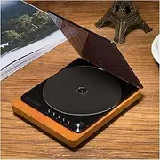 Portable Retro CD Player with Bluetooth, Home Audio Player Optical Fiber Output High-Fidelity Lossless CD Player for Music Audiobook Listening