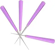 Generic 4pcs Bead Reamer Tool DIY Jewelry Craft Drill for Bead Hole Making for Beginners for Pearls Gemstones More