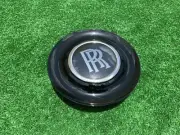 SET 4 Rolls Royce Center Cap Dawn Ghost Wraith Bezel COMPLETE 19" 20" 21" Black