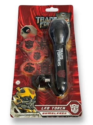 Led Transformers Projection Flashlight Torch Bumblebee 2008 Hasbro Super Rare