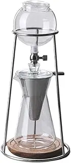 Drip,Coffee Maker Glass Pot,600ml Drip Pot,Cold Brew Coffee Maker Coffee Machine Drip Maker