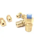15 PCS SMC KFH04-00 Insert Brass Fitting ✦KD