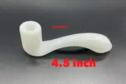 4.5 inch glass ceramics Gandalf Sherlock Tobacco Smoking pipe hand Pipe WHITE