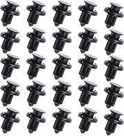 Kuskins 20PCS 16mm x 20mm ABS Car Push Retainer Clips - Automotive Replacement Fasteners for Honda CR-V/Accord/Civic, Acura Door Trim & Bumper Panel Clips
