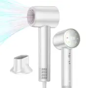 Hair Dryer, 110,000RPM High Speed Ionic Blow Dryer for Fast Drying, 6 Temps &...