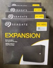 Seagate - Expansion 14TB External USB 3.0 Desktop Hard Drive with Rescue Data...