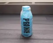 Prime Bottle Blue Raspberry Hydration Drink Squishy | Soft Squeeze Stress Toy