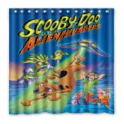 Waterproof Shower Curtain Polyester SCOOBY-DOO AND THE ALIEN INVADERS MOVIE