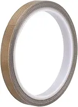 uxcell Heat Resistant Tape - High Temperature Heat Transfer Tape PTFE Film Adhesive Tape 10mm x 10m(33ft)