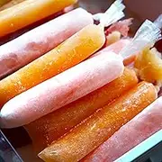 Linvin 2x12 Bolsas Para Helado Bolis/Ice Candy Wrappers/Ice Moldes Para Paletas De Helado, Plastic Disposable Ice Popsicle Bags and Icecream Maker(pack of 100)