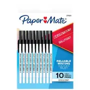 Paper Mate Kilometrico Ballpoint Pens 1mm Black 10 Pack