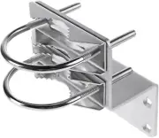 V3 TV Pole Mounting Kit Antenna Pole Mounting Kit-Z-Bracket (Rodless). Works wit
