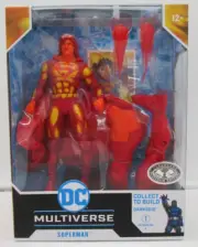 McFalane DC Multiverse SUPERMAN Justice League Ttask Force Platinum Chase Figure