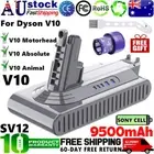 9.5Ah for Dyson Cyclone V10 Absolute Battery SV12 Fluffy Motorhead Filter Brush