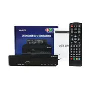 Latest DVB T2 Hevc/H265 AC3 10Bit Code Digital Decorder TDT Tuner 265 DVB-T2 Digital TV Box EU Plug Black