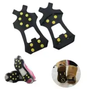 Ice Cleats Snow Traction Cleats Crampons for Shoe Small(2.5- 4 men/4-5.5 women)