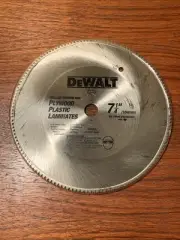 DEWALT 7 1/4" 184MM DW3326 CIRCULAR SAW CUTTING BLADE- NEW