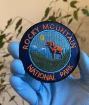 Rocky Mountain National Park Embroidered Iron On Sew On Patch NEW