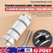 LEBYCLE Bike Headset Stem Top Cap Compression Plug Star Nut Front Fork Steerer